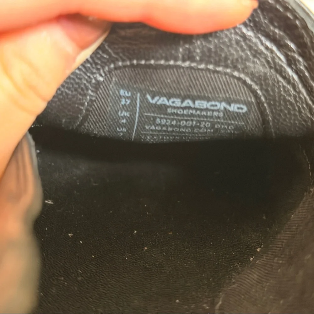 Vagabond Sammie Loafers in Black | W7 / EU37 - Picture 4 of 5